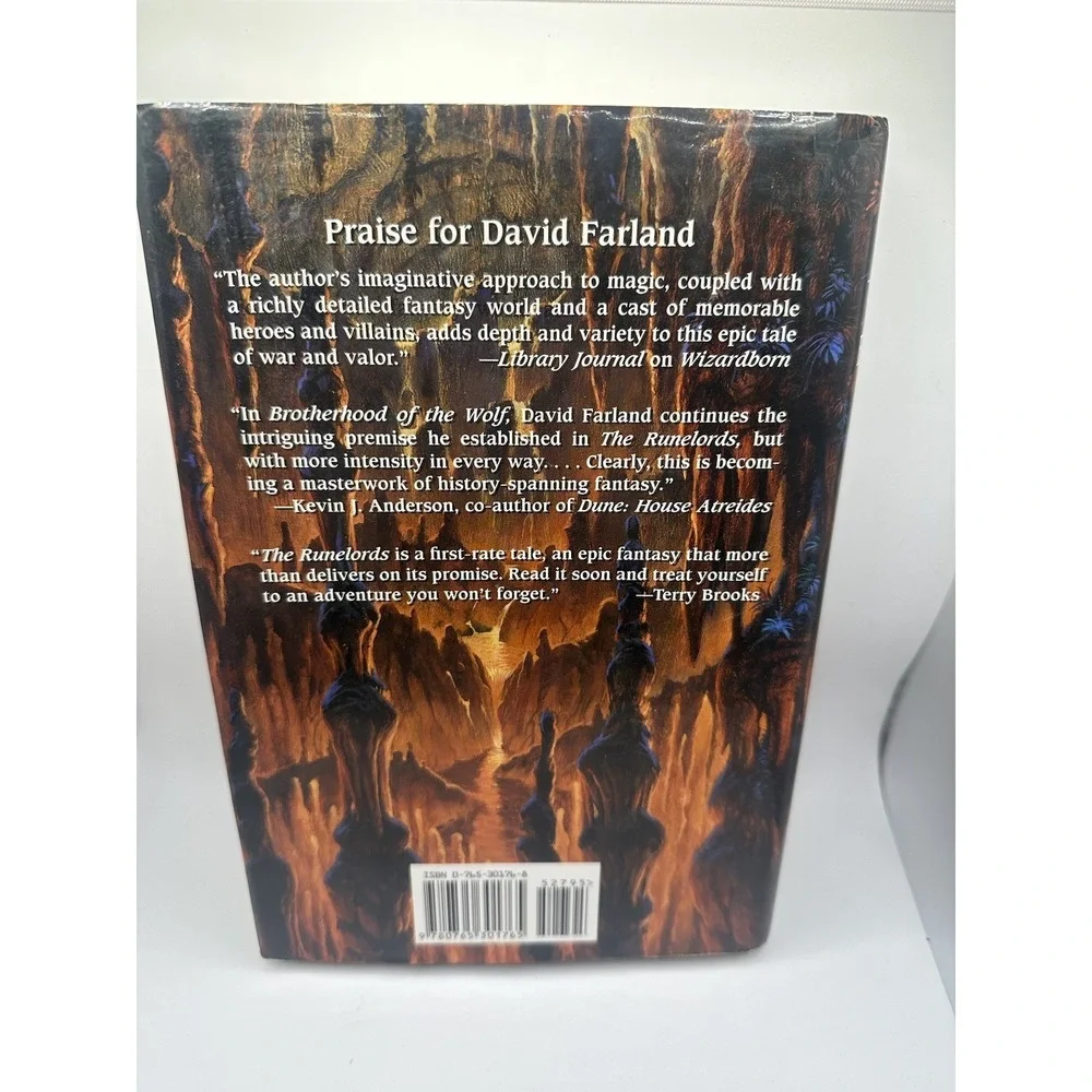 The Lair of Bones (Runelords Book 4) By David Farland (Hardcover, 2003), 1st Ed.